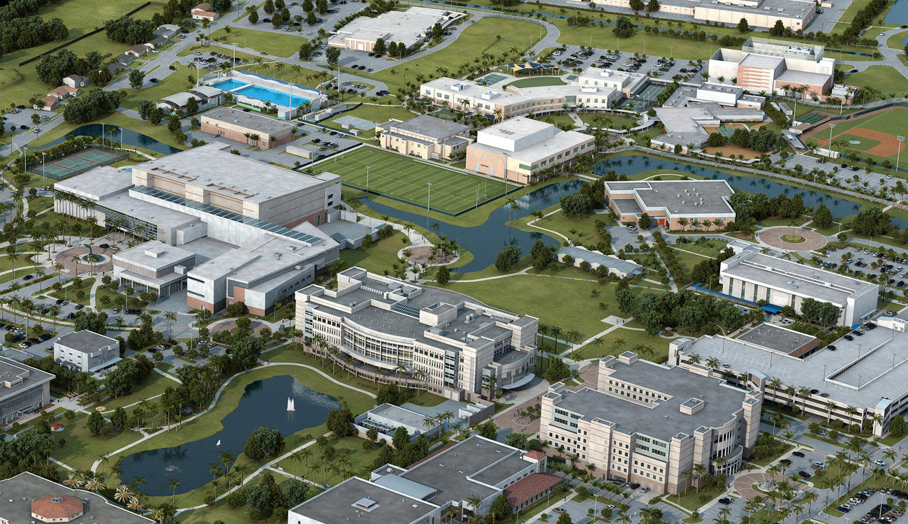 Interactive University Maps created in 3D by Pacificom