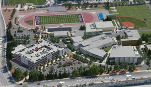 San Jose City College Aerial Rendering Map