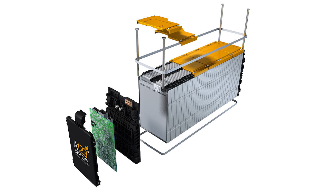 Stacked Battery Pack Processors Rendering